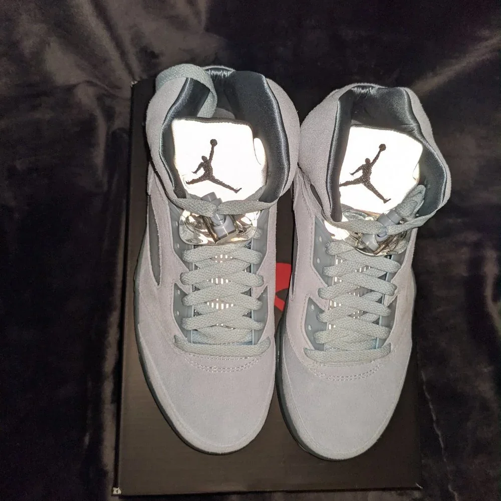 Jordan 5 Retro - Bluebirds (W) 6.5 - NEW - Picture 5 of 6